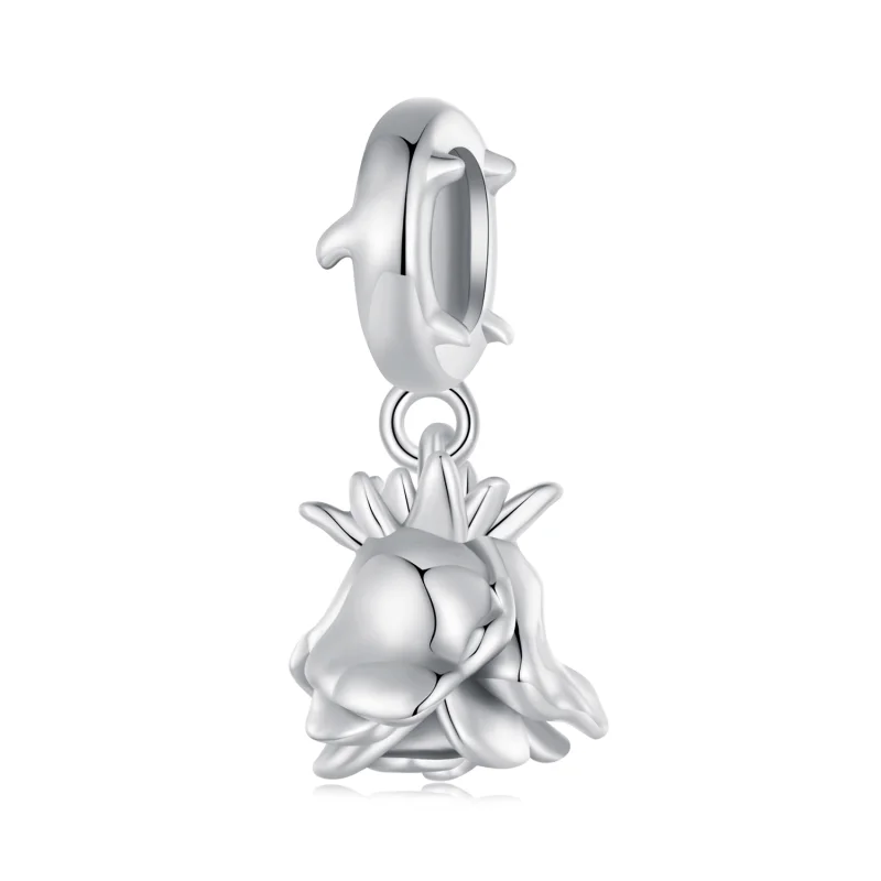 (image for) Pandora Style Rose Dangle - SCX142 - Product Image