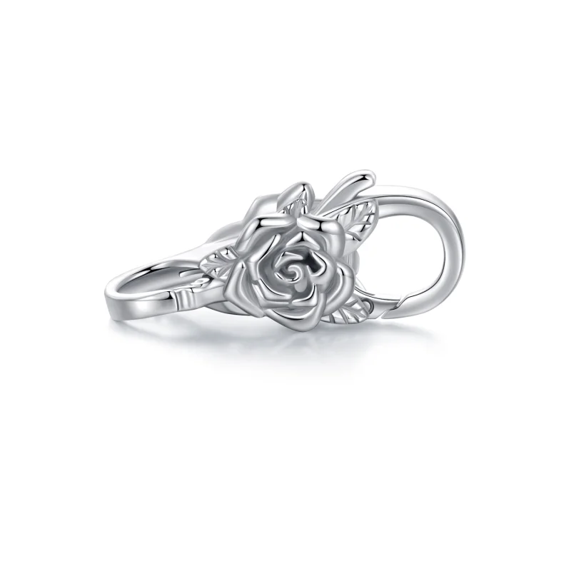 (image for) Pandora Style Rose Double Lobster Clasp - BSP024 - Product Image