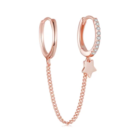 Pandora Style Rose Gold Astropath Safe Chain - SCE914-C
