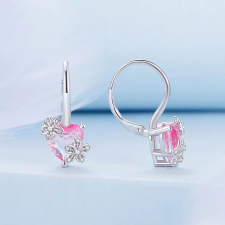 Pandora Style Sakura Hoop Earrings - BSE866