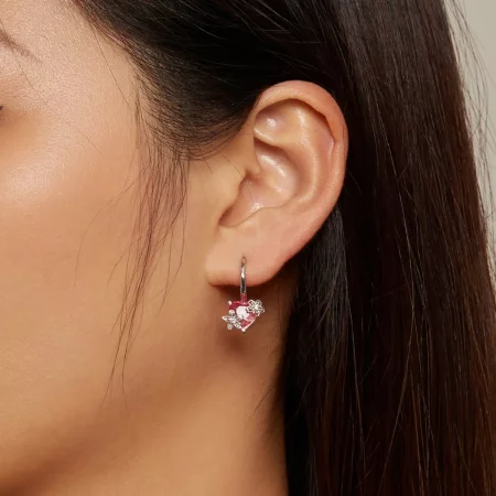 Pandora Style Sakura Hoop Earrings - BSE866