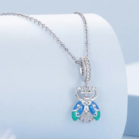 Pandora Style Scarab Dangle - BSC881