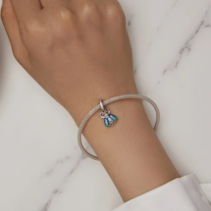 (image for) Pandora Style Scarab Dangle - BSC881 - View 5