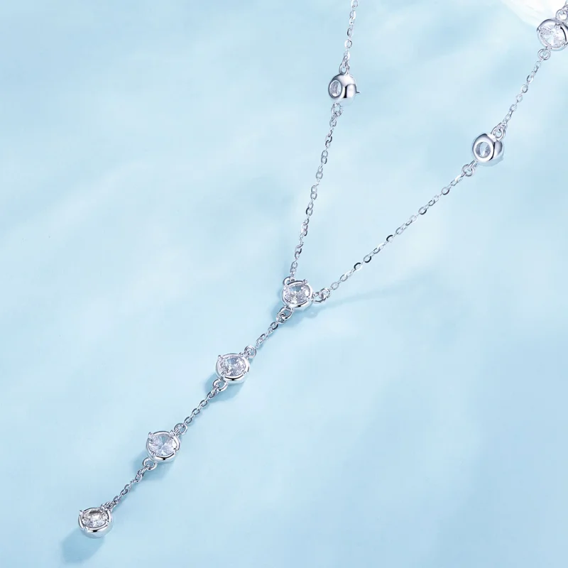 (image for) Pandora Style Shine Y Necklace - BSN361 - View 3