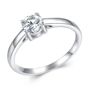(image for) Pandora Style Shining Moissanite Ring(One Certificate) - MSR005