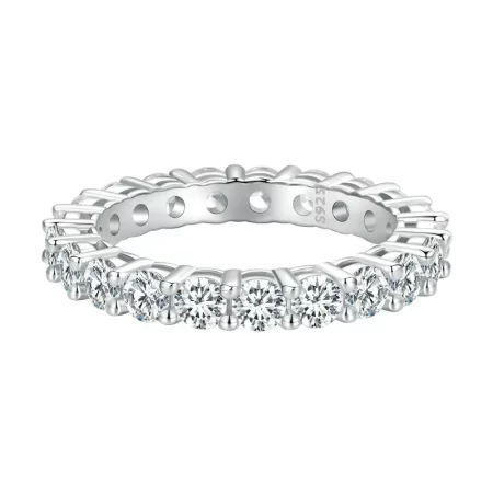 Pandora Style Shining Moissanite Ring(One Certificate) - MSR020
