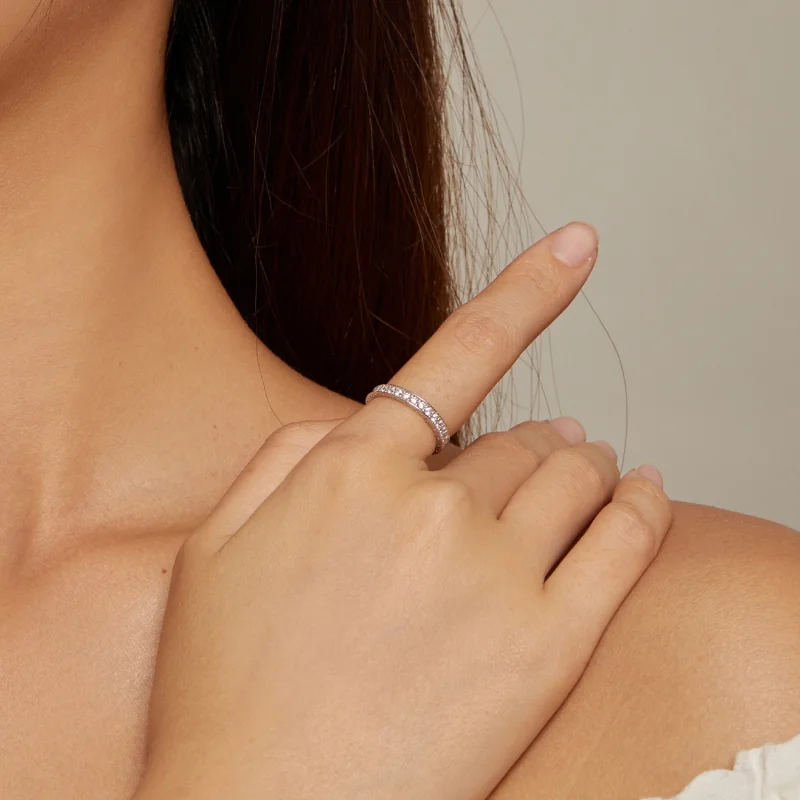 (image for) Pandora Style Shining Ring - BSR462 - View 4