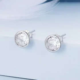Pandora Style Shining Studs Earrings - BSE902 Pandora Style Shining Studs Earrings - BSE902