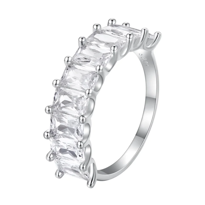 (image for) Pandora Style Shiny Zircon Ring - BSR409 - Product Image