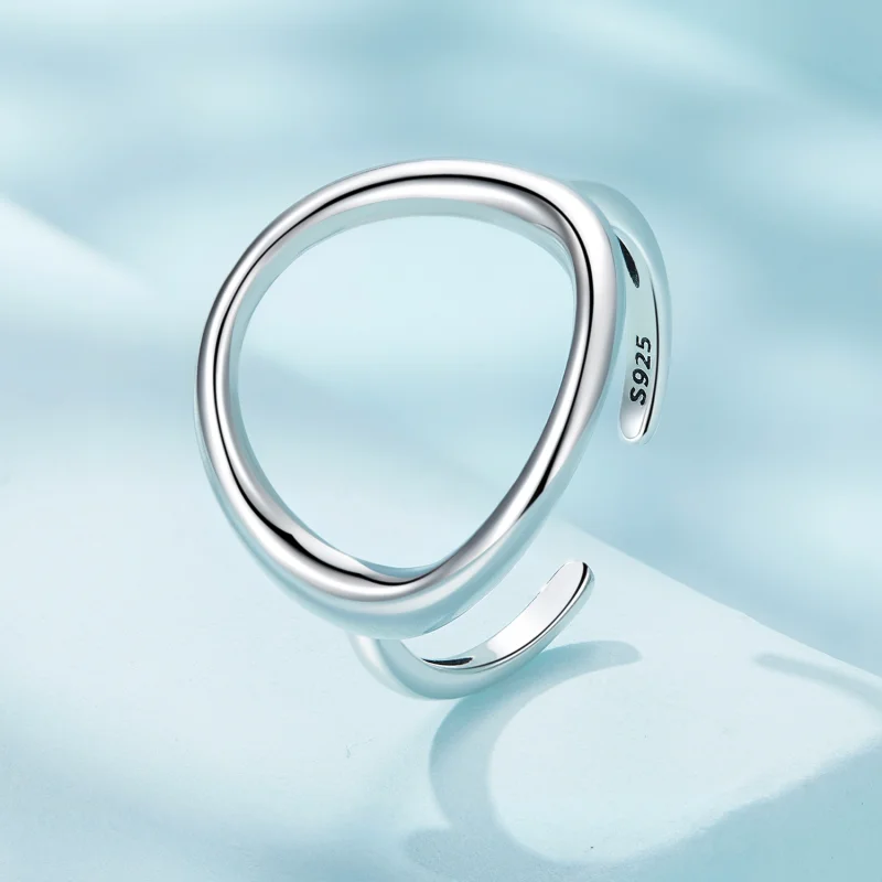 (image for) Pandora Style Simple Samsara Open Ring - SCR919 - View 2