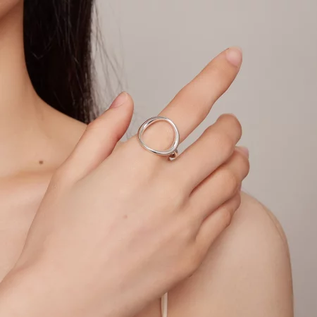 Pandora Style Simple Samsara Open Ring - SCR919