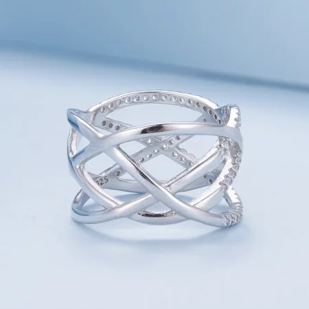 Pandora Style Simple Samsara Ring - BSR396