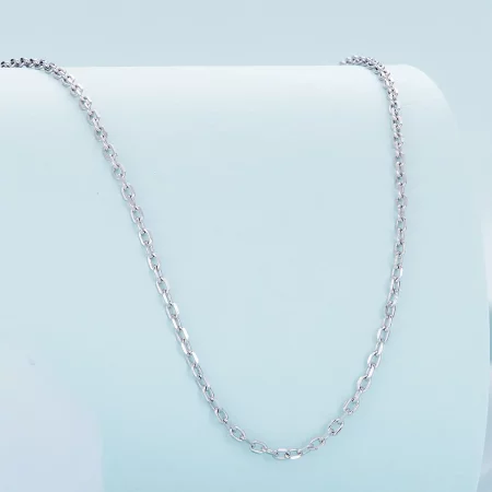 Pandora Style Simple Silver Necklace - SCA018