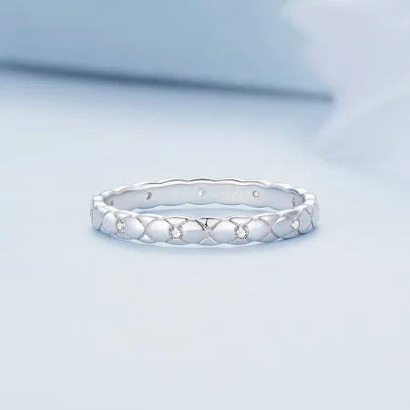 Pandora Style Simple Single Ring - BSR425