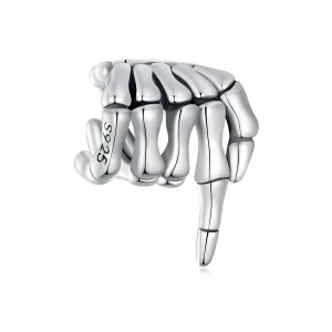 (image for) Pandora Style Skeleton Hand Charm - BSC909
