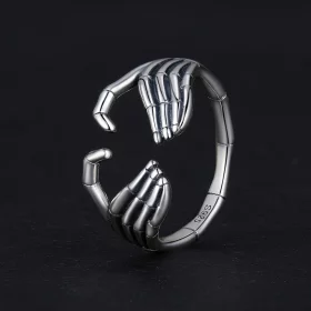 Pandora Style Skeleton Hand Ring - SCR971-E Pandora Style Skeleton Hand Ring - SCR971-E