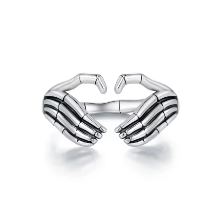 Pandora Style Skeleton Hand Ring - SCR971-E Pandora Style Skeleton Hand Ring - SCR971-E