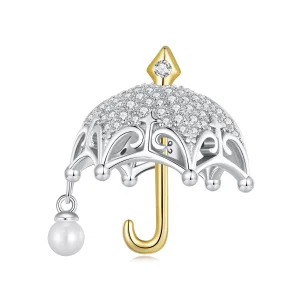 (image for) Pandora Style Small Umbrella Charm - BSC862