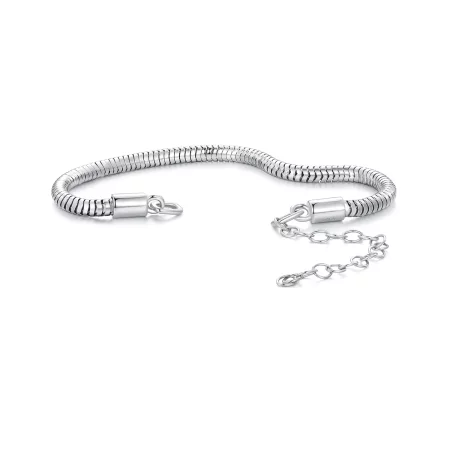 Pandora Style Snake Bone Chain Chain Bracelet - BSB150