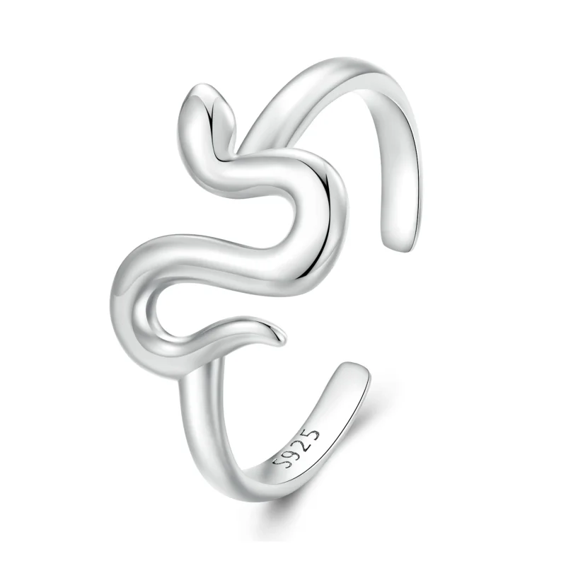 (image for) Pandora Style Snake Open Ring - SCR926 - Product Image
