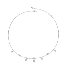 Pandora Style Sparkling Tassel Choker - BSN360