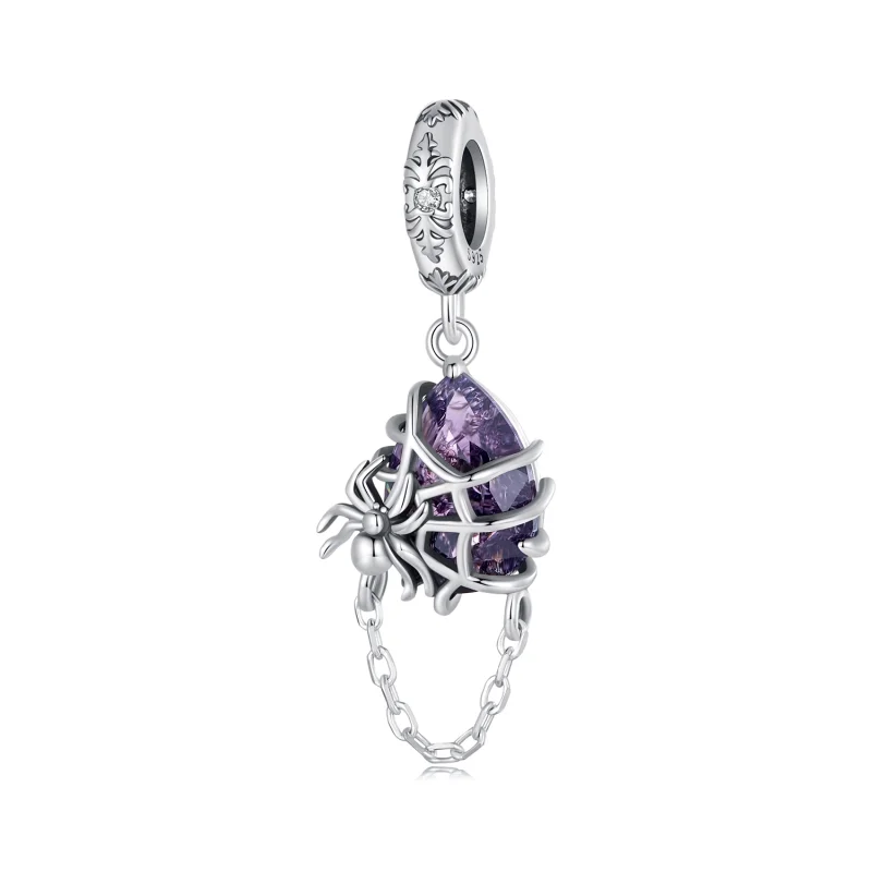 (image for) Pandora Style Spider Dangle - BSC913 - Product Image