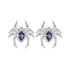 Pandora Style Spider Studs Earrings - BSE891