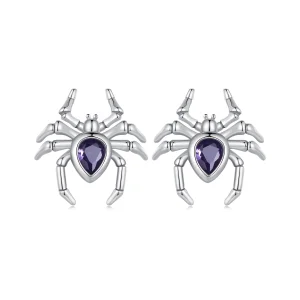 (image for) Pandora Style Spider Studs Earrings - BSE891
