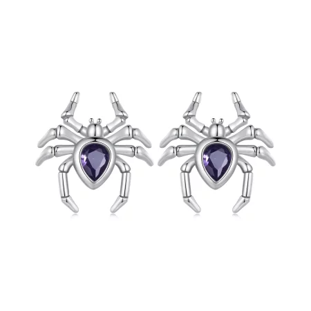 Pandora Style Spider Studs Earrings - BSE891 Pandora Style Spider Studs Earrings - BSE891