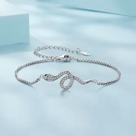 Pandora Style Spirit Snake Chain Bracelet - SCB261