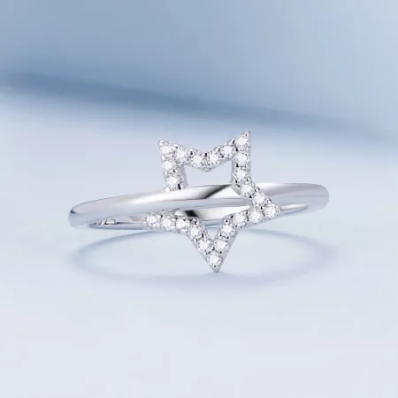 Pandora Style Star Ring - BSR450