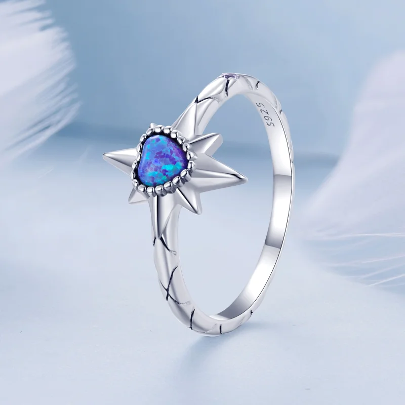 (image for) Pandora Style Star Ring - BSR455 - View 2