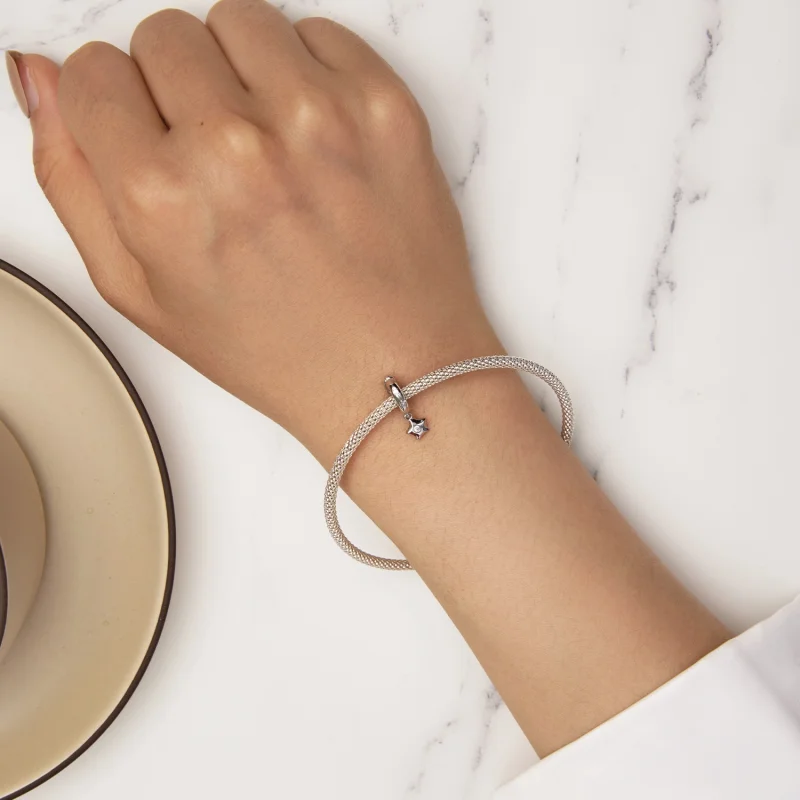 (image for) Pandora Style Star Universal Buckle Spacer - BSC889 - View 6