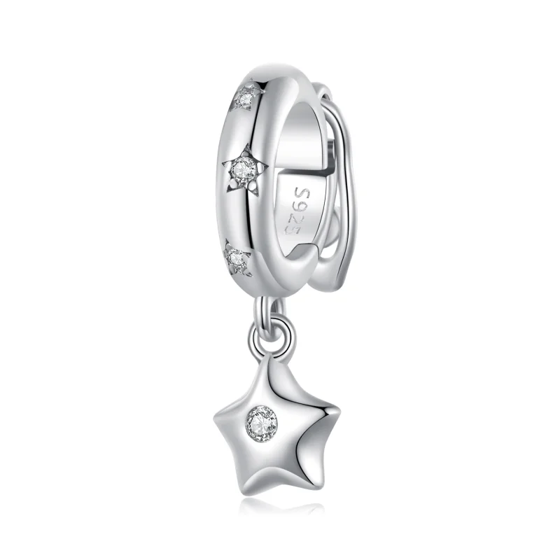 (image for) Pandora Style Star Universal Buckle Spacer - BSC889 - Product Image