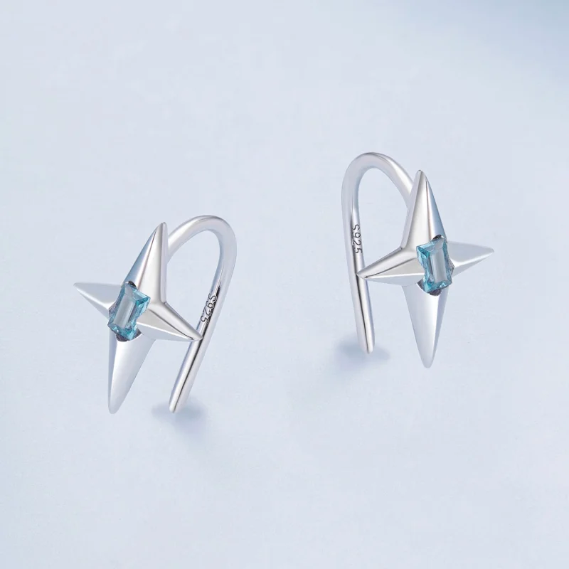 (image for) Pandora Style Starry Studs Earrings - BSE915 - View 2