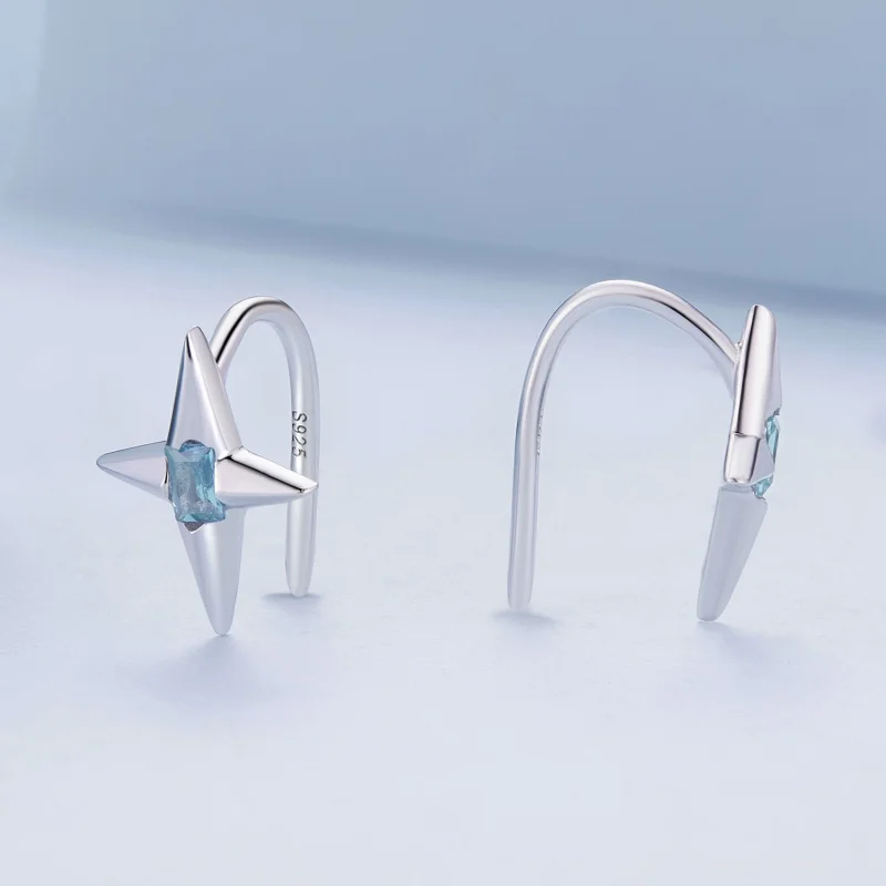 (image for) Pandora Style Starry Studs Earrings - BSE915 - View 3