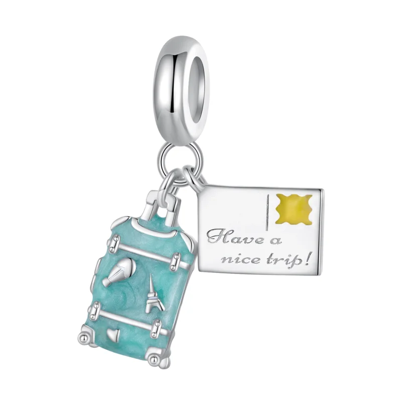 (image for) Pandora Style Suitcase Dangle - SCC2480 - Product Image