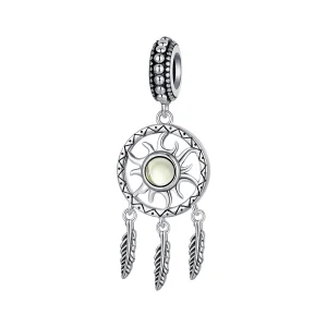 (image for) Pandora Style Sun Dream Catcher Dangle - SCC2593