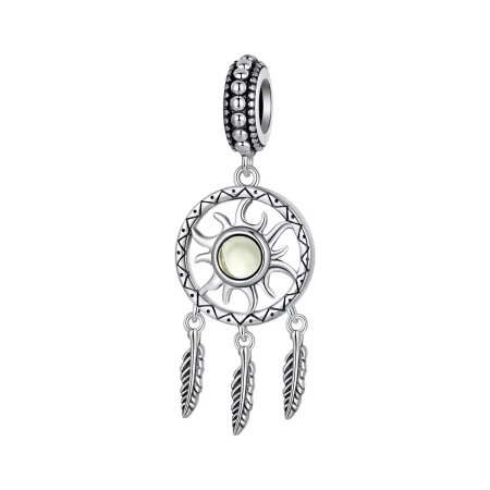 Pandora Style Sun Dream Catcher Dangle - SCC2593