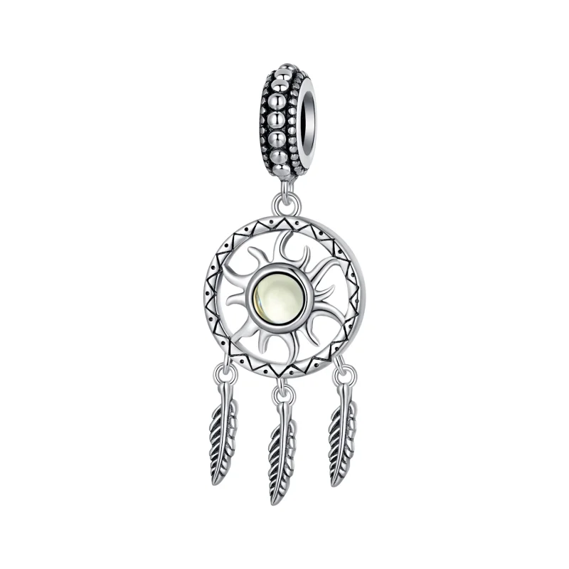 (image for) Pandora Style Sun Dream Catcher Dangle - SCC2593 - Product Image