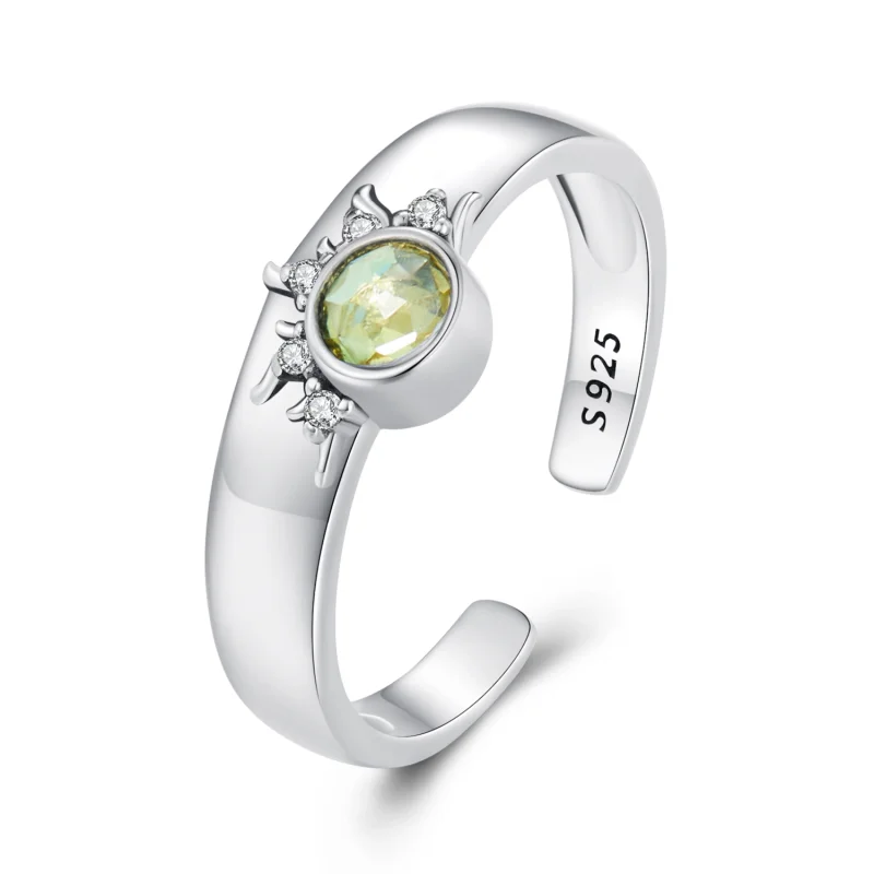 (image for) Pandora Style Sun, Moon and Stars Couple Open Ring - BSR491-E - Product Image