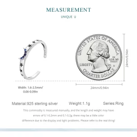 Pandora Style Sun, Moon and Stars Couple Ring - BSR490-E Pandora Style Sun, Moon and Stars Couple Ring - BSR490-E