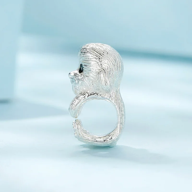(image for) Pandora Style Teddy Charm - SCC2586 - View 3