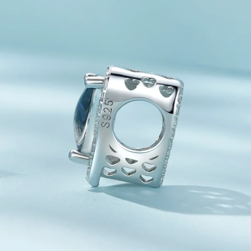 (image for) Pandora Style Thermosensory Mood Stone Charm - SCC2596 - View 6