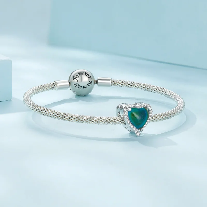 (image for) Pandora Style Thermosensory Mood Stone Charm - SCC2596 - View 8