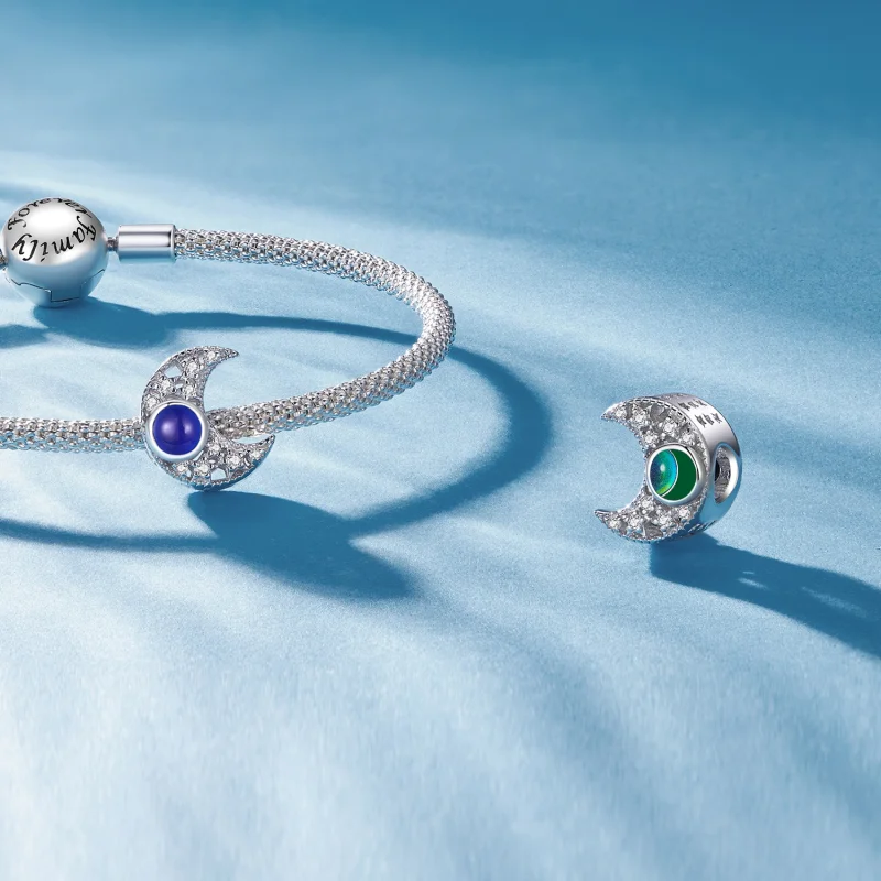 (image for) Pandora Style Thermosmell Moon Charm - BSC902 - View 5