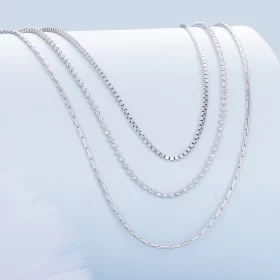 Pandora Style Three-Story Necklace - BSN333 Pandora Style Three-Story Necklace - BSN333