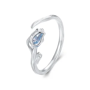 (image for) Pandora Style Tulip Open Ring - BSR465-E