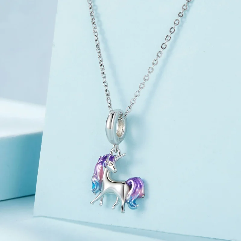 (image for) Pandora Style Unicorn Dangle - SCC2621 - View 2
