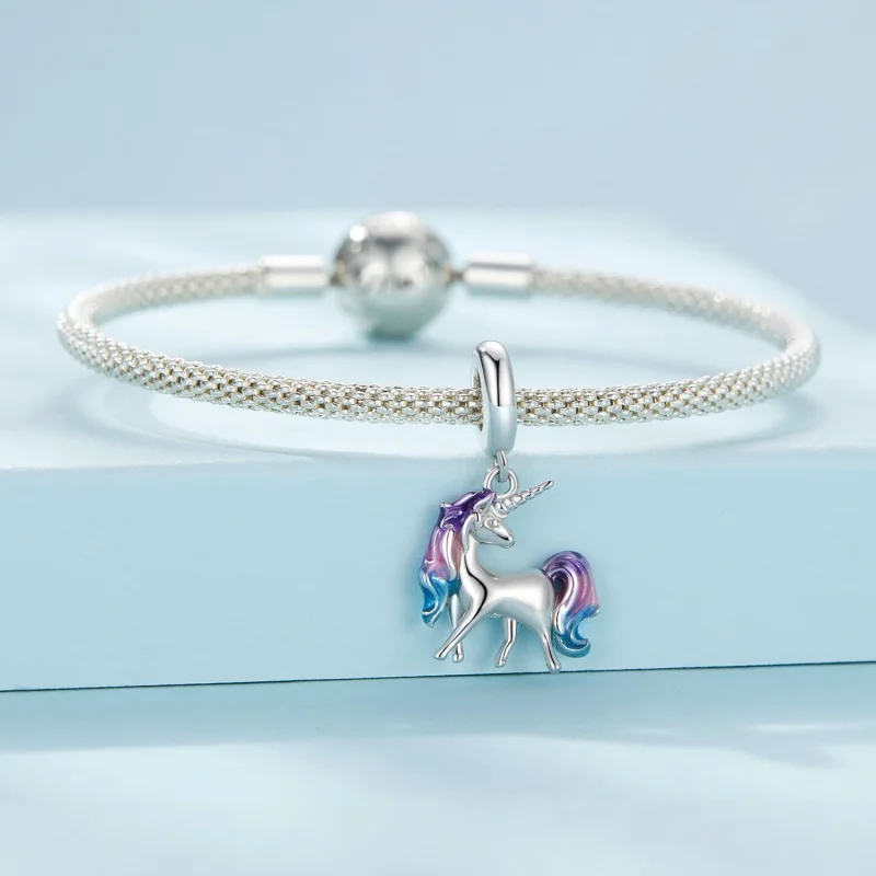 (image for) Pandora Style Unicorn Dangle - SCC2621 - View 3